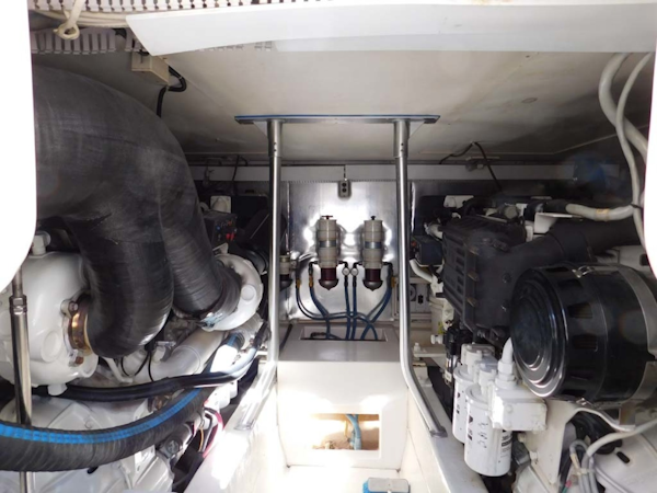 Ocean Yachts-Super Sport 2005-Missin The Buck Daytona Beach-Florida-United States-Engine Room-1599555