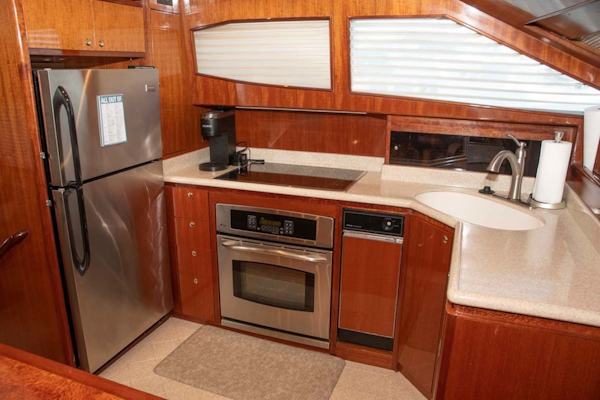 Hampton-60 Motor Yacht 2007-Family Biz Mount Pleasant-North Carolina-United States-Full-size Galley-1600054