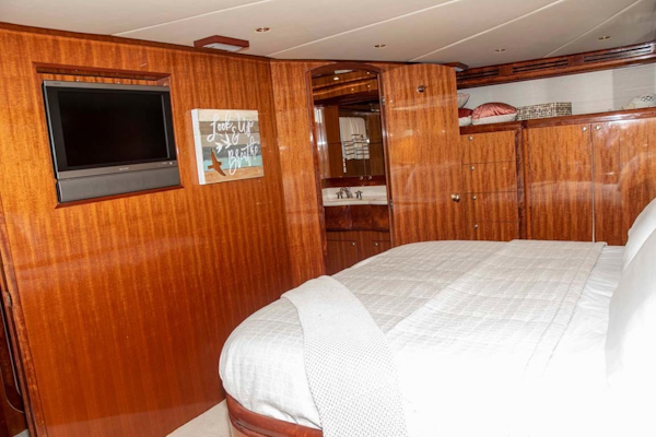Hampton-60 Motor Yacht 2007-Family Biz Mount Pleasant-North Carolina-United States-Flatscreen TV-1600063
