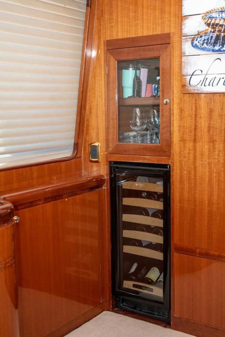 Hampton-60 Motor Yacht 2007-Family Biz Mount Pleasant-North Carolina-United States-U-line Wine Cooler  port-1600048 | Thumbnail