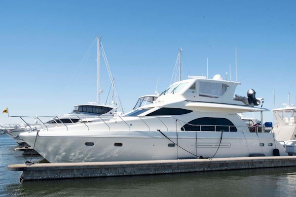 Hampton-60 Motor Yacht 2007-Family Biz Mount Pleasant-North Carolina-United States-Port View-1600126
