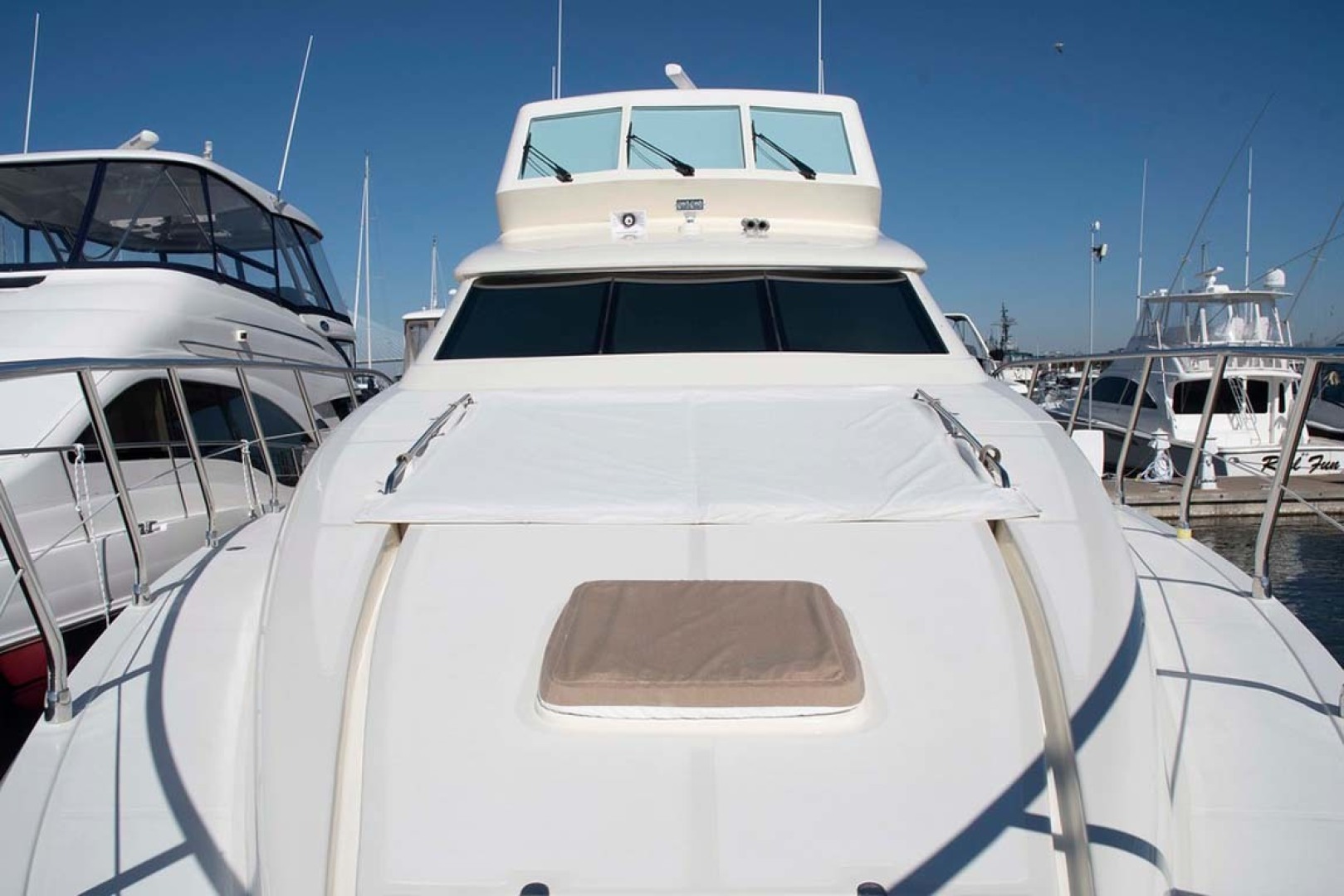 Hampton-60 Motor Yacht 2007-Family Biz Mount Pleasant-North Carolina-United States-Sunpad Covered-1600097 | Thumbnail