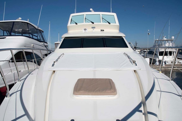 Hampton-60 Motor Yacht 2007-Family Biz Mount Pleasant-North Carolina-United States-Sunpad Covered-1600097