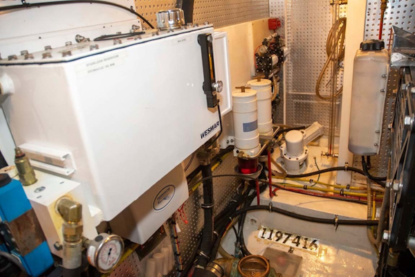 Hampton-60 Motor Yacht 2007-Family Biz Mount Pleasant-North Carolina-United States-Engine Room  Kohler 22KW Genset with Sound Shield-1600092