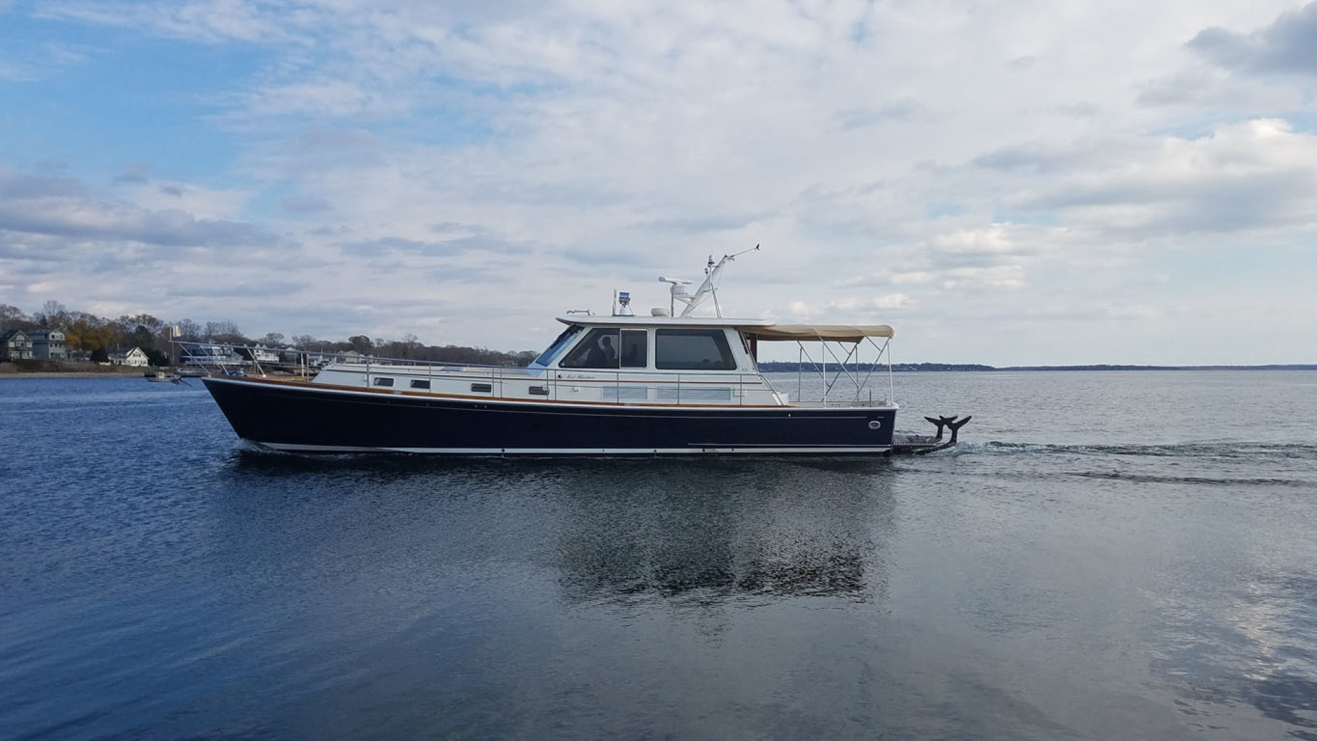 Grand Banks-Eastbay 54SX 2003-Next Adventure Warwick-Rhode Island-United States-Port View  Underway-1605694 | Thumbnail
