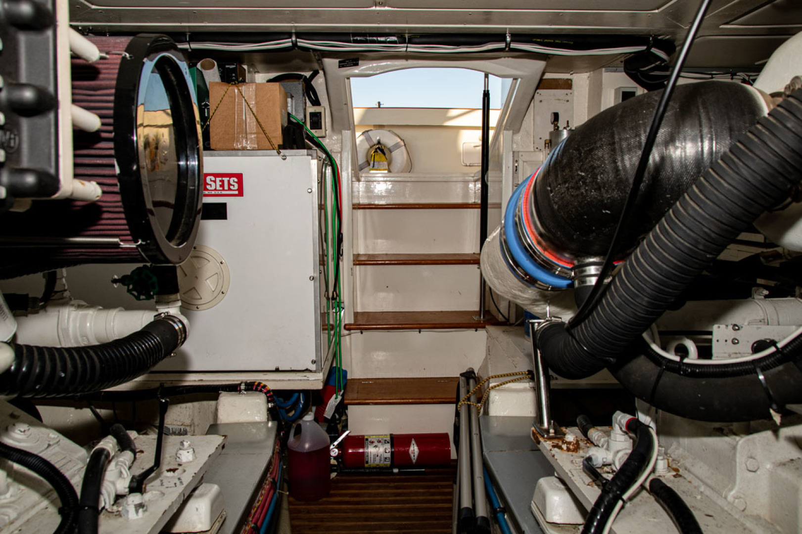 Grand Banks-Eastbay 54SX 2003-Next Adventure Warwick-Rhode Island-United States-Engine Room-1605685 | Thumbnail
