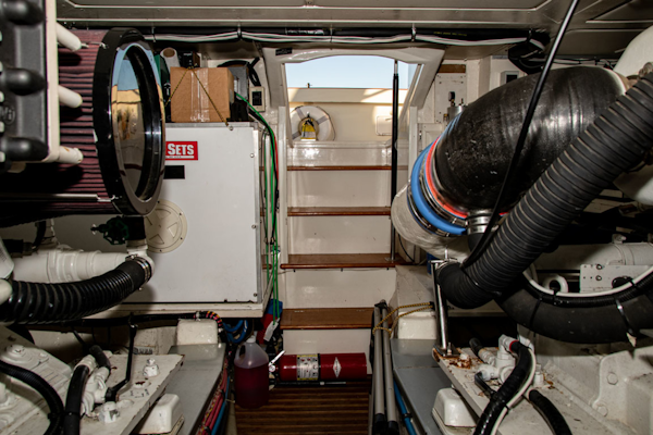 Grand Banks-Eastbay 54SX 2003-Next Adventure Warwick-Rhode Island-United States-Engine Room-1605685