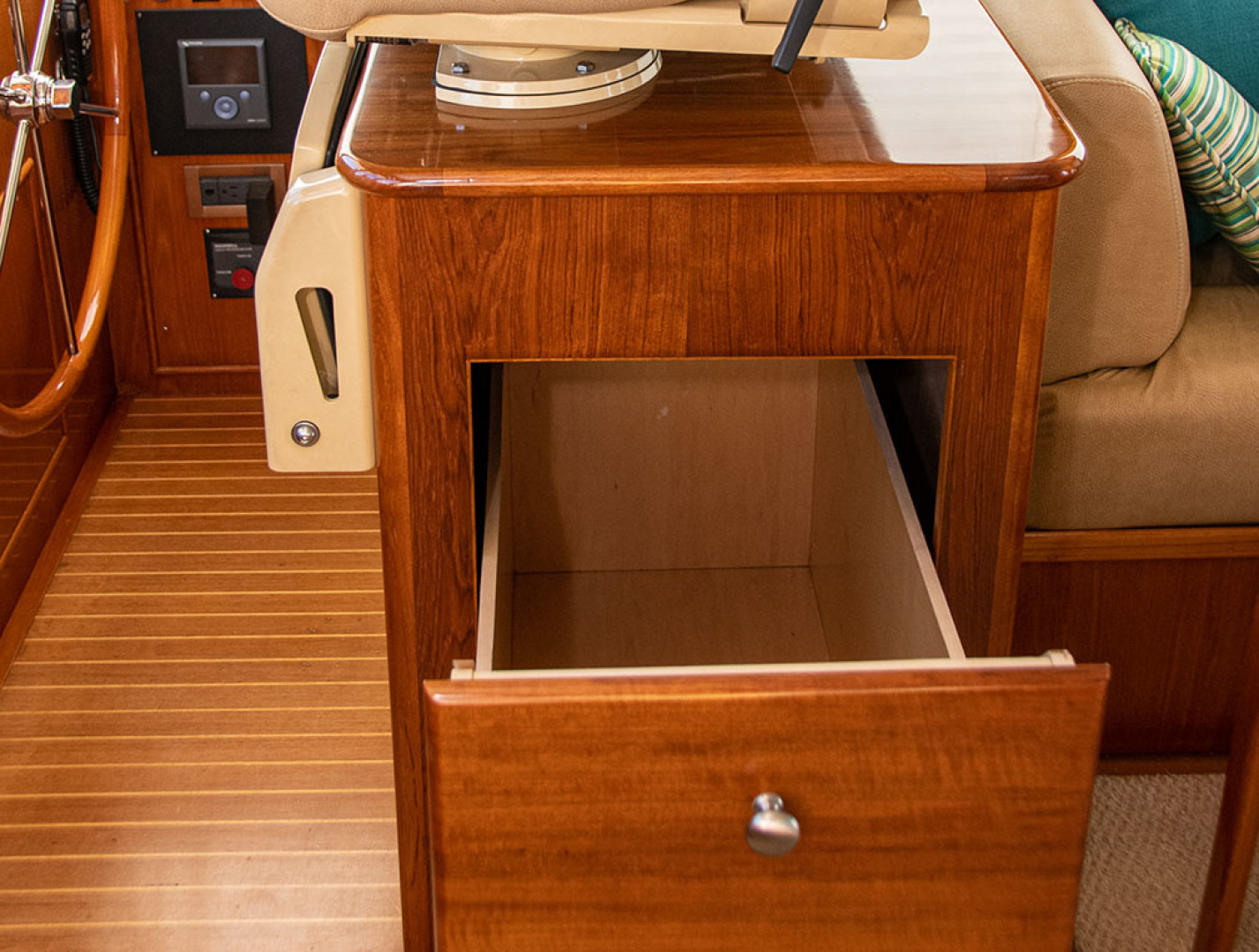 Grand Banks-Eastbay 54SX 2003-Next Adventure Warwick-Rhode Island-United States-Under Seat Storage-1608847 | Thumbnail