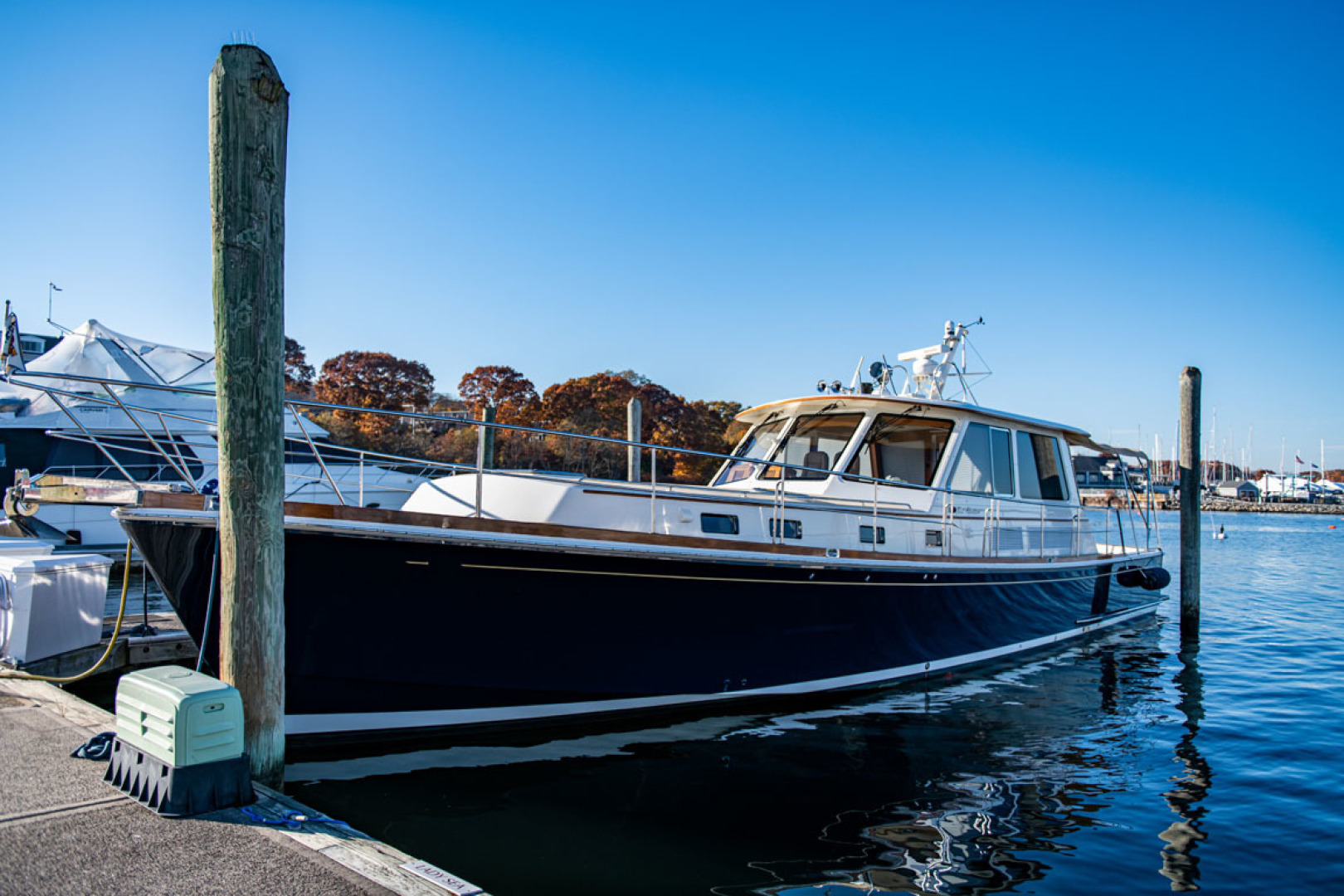 Grand Banks-Eastbay 54SX 2003-Next Adventure Warwick-Rhode Island-United States-Port Bow View-1605692 | Thumbnail