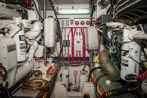 Grand Banks-Eastbay 54SX 2003-Next Adventure Warwick-Rhode Island-United States-Engine Room-1605686