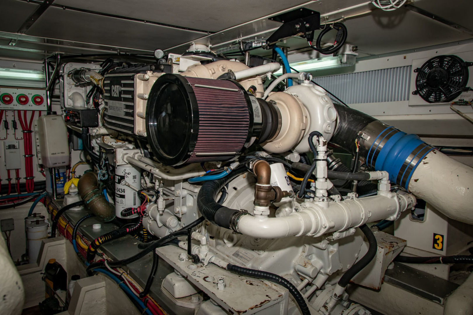 Grand Banks-Eastbay 54SX 2003-Next Adventure Warwick-Rhode Island-United States-Engine Room-1605688 | Thumbnail
