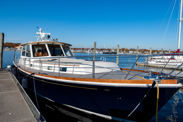 Grand Banks-Eastbay 54SX 2003-Next Adventure Warwick-Rhode Island-United States-Starboard Bow View-1605693