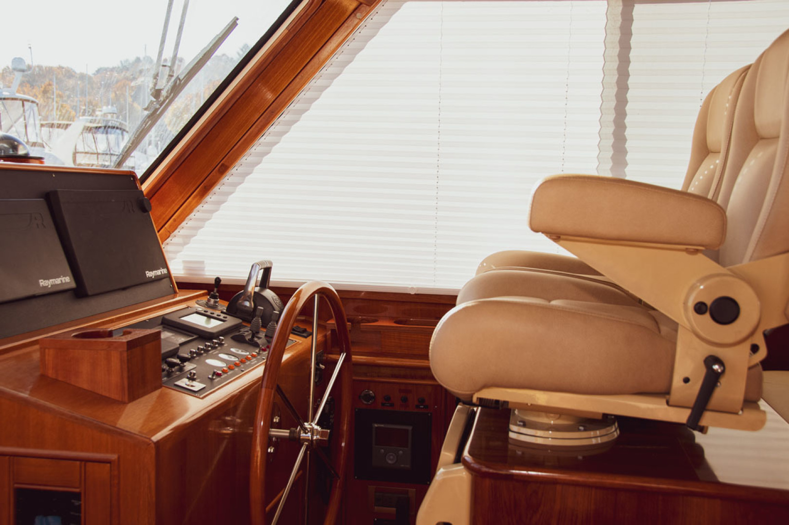 Grand Banks-Eastbay 54SX 2003-Next Adventure Warwick-Rhode Island-United States-Helm Area  starboard-1605652 | Thumbnail