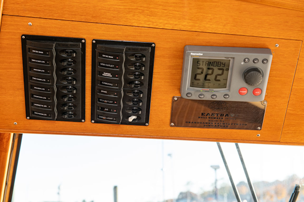 Grand Banks-Eastbay 54SX 2003-Next Adventure Warwick-Rhode Island-United States-Overhead Controls  Stbd-1605656