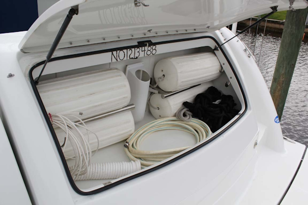 Formula-45 Yacht 2009-Mad Hatter Fort Myers-Florida-United States-Transom Storage-1814748