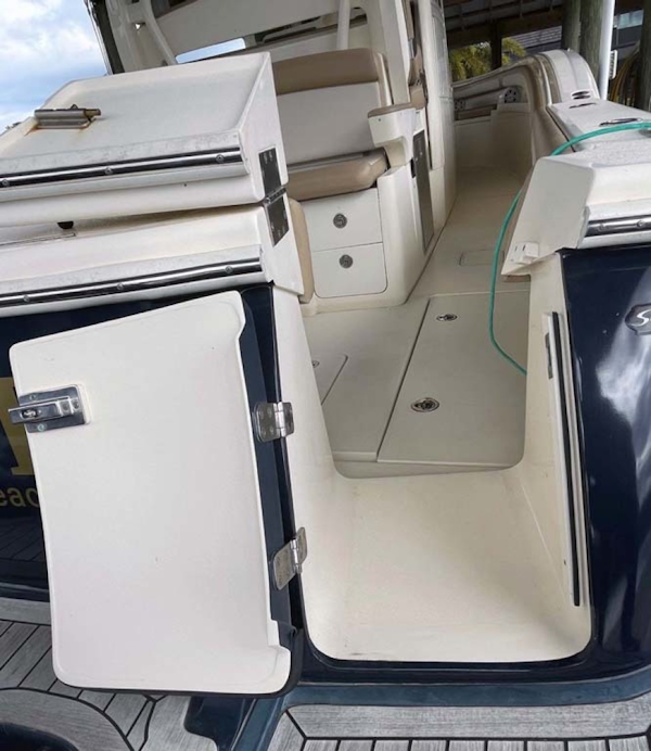 Scout-345 XSF 2012-Music Ponte Vedra Beach-Florida-United States-Transom Door-1620409