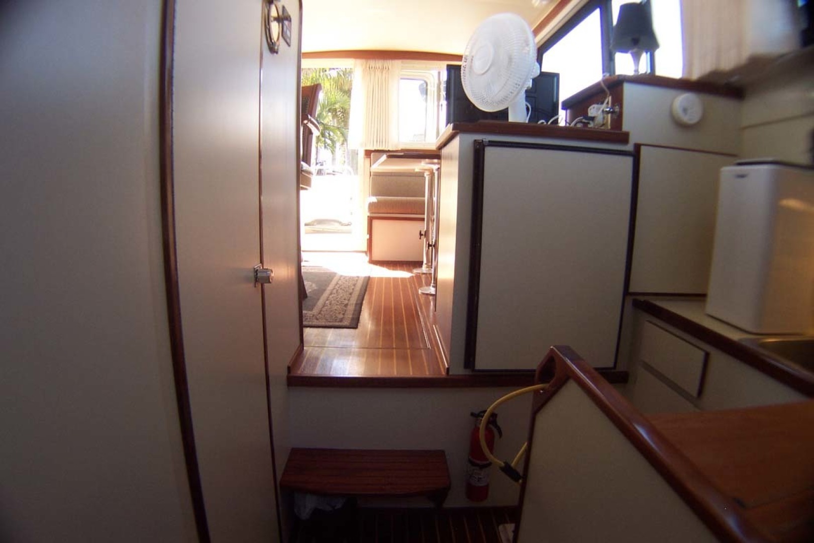 Camano-Troll 2007-NEXT ADVENTURE Stuart-Florida-United States-Looking Aft From Forward Stateroom-1622002 | Thumbnail