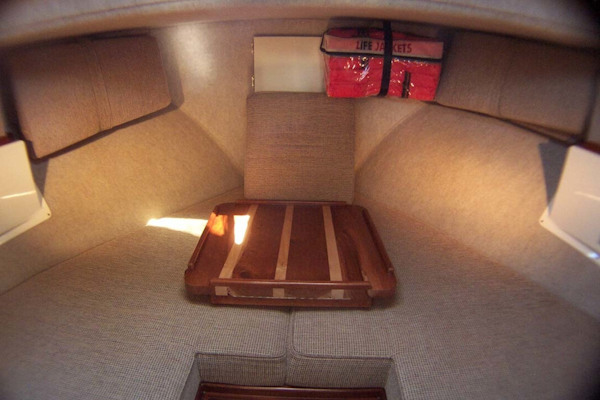Camano-Troll 2007-NEXT ADVENTURE Stuart-Florida-United States-V-Berth Forward Showing Spare Custom Salon Table-1622006
