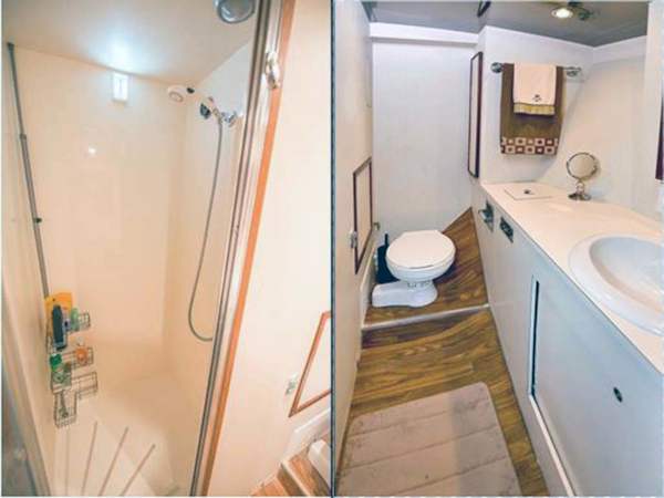 Hatteras-Convertible Sportfish 1985-ZARAY Fort Pierce-Florida-United States-MSR En-Suite Head And Shower-1623847