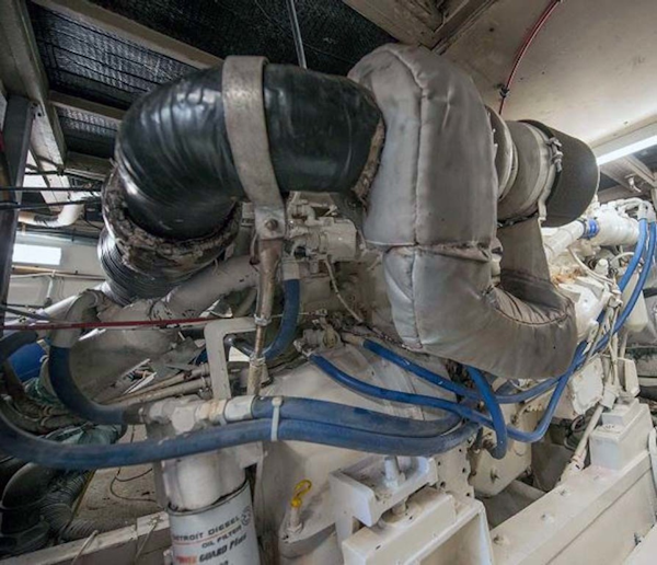 Hatteras-Convertible Sportfish 1985-ZARAY Fort Pierce-Florida-United States-Port Engine-1623857