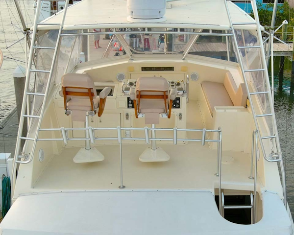 Hatteras-Convertible Sportfish 1985-ZARAY Fort Pierce-Florida-United States-Bridge Forward-1623837