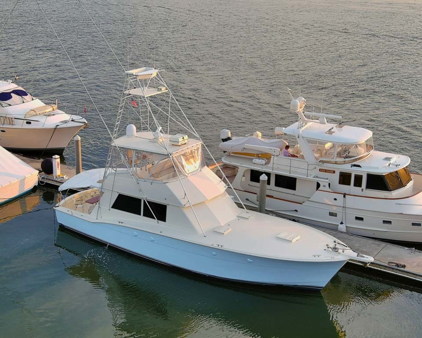 Hatteras-Convertible Sportfish 1985-ZARAY Fort Pierce-Florida-United States-Overhead Starboard-1623861 | Thumbnail