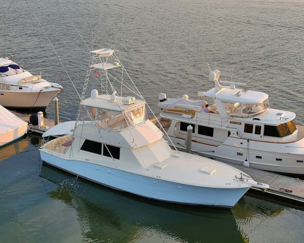 Hatteras-Convertible Sportfish 1985-ZARAY Fort Pierce-Florida-United States-Overhead Starboard-1623861