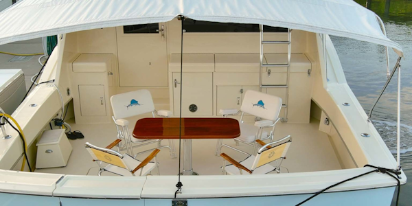 Hatteras-Convertible Sportfish 1985-ZARAY Fort Pierce-Florida-United States-Cockpit Forward-1623852