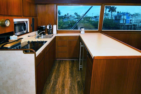 Hatteras-Convertible Sportfish 1985-ZARAY Fort Pierce-Florida-United States-Galley-1623842