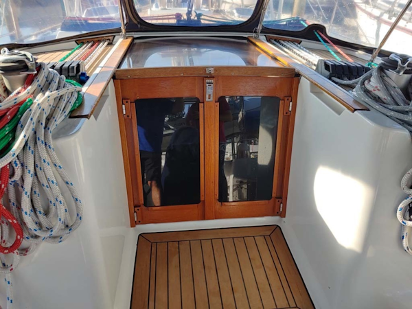 Jeanneau-Sun Odyssey 52.2 2001-Perseverance Hollywood-Florida-United States-Companionway-1631455