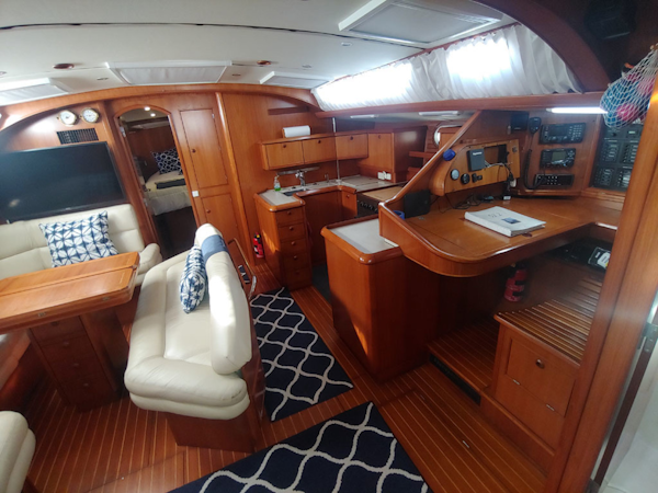 Jeanneau-Sun Odyssey 52.2 2001-Perseverance Hollywood-Florida-United States-Cabin Interior  Starboard-1640970