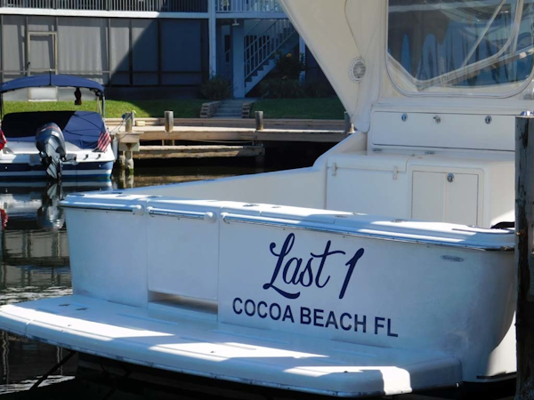 Riviera-Express 2003-Last 1 Cocoa Beach-Florida-United States-Transom and Swim Platform-1633081