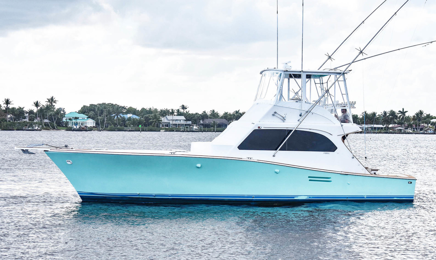 Post-46 Convertible 1987-High Maintenance Stuart-Florida-United States-Port Side Profile-1639334 | Thumbnail