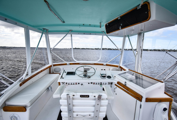 Post-46 Convertible 1987-High Maintenance Stuart-Florida-United States Fly Bridge Helm Station-1639363