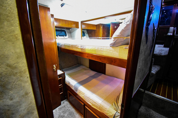 Post-46 Convertible 1987-High Maintenance Stuart-Florida-United States Starboard Bunk Room-1639350