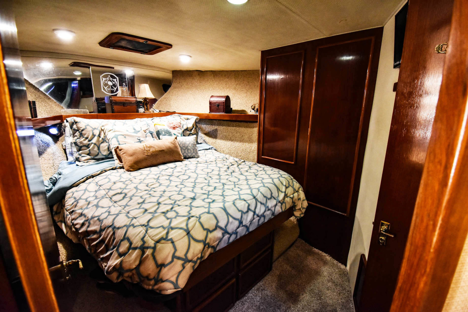Post-46 Convertible 1987-High Maintenance Stuart-Florida-United States Master Starboard View From Head-1639347 | Thumbnail