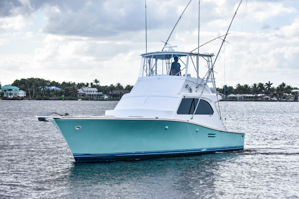 Post-46 Convertible 1987-High Maintenance Stuart-Florida-United States Port Bow Zoomed-1639357