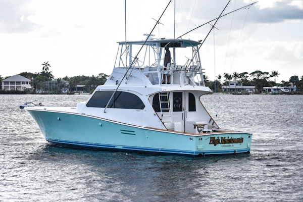 Post-46 Convertible 1987-High Maintenance Stuart-Florida-United States Port Quarter Cockpit-1639369