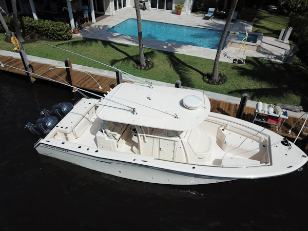 Grady-White-336 Canyon 2015 -Delray Beach-Florida-United States Starboard Overhead-1640766