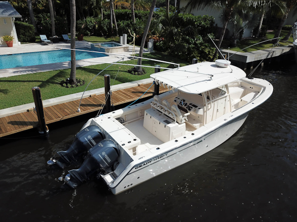 Grady-White-336 Canyon 2015 -Delray Beach-Florida-United States Overhead Profile-1640765