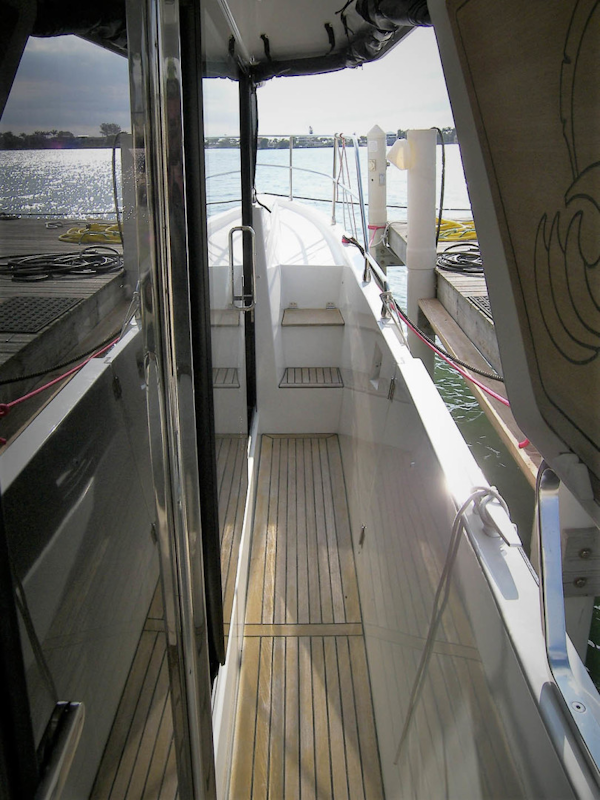 Beneteau-35 Swift Trawler 2019-Four Winds Nokomis-Florida-United States-Stbd Side Deck-1640781