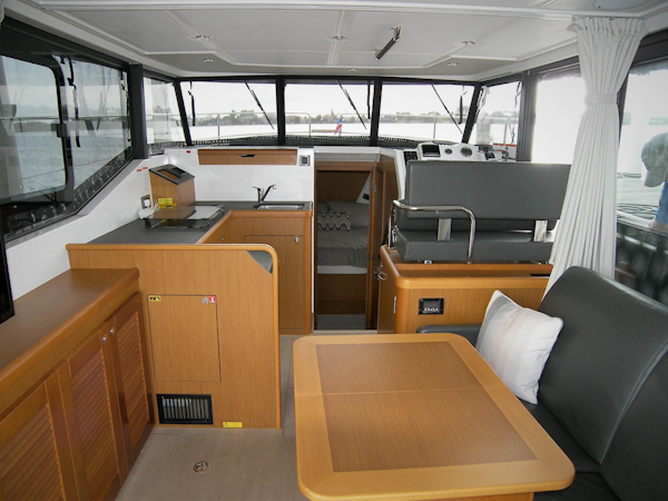Beneteau-35 Swift Trawler 2019-Four Winds Nokomis-Florida-United States Salon Looking Forward-1640788