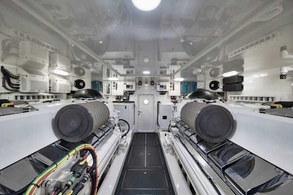 Viking-80 Convertible 2018-HUMDINGER Cape Cod-Massachusetts-United States-Engine Room-1641522