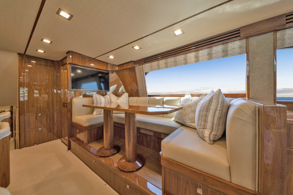 Viking-80 Convertible 2018-HUMDINGER Cape Cod-Massachusetts-United States-Dinette-1641479