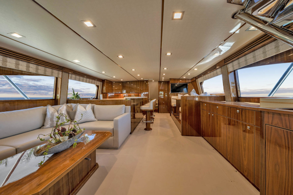 Viking-80 Convertible 2018-HUMDINGER Cape Cod-Massachusetts-United States-Satin Finish on Gorgeous Walnut Wood-1641471