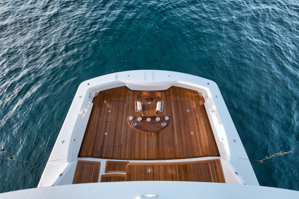 Viking-80 Convertible 2018-HUMDINGER Cape Cod-Massachusetts-United States-Cockpit View from Aft Enclosed Bridge-1641509