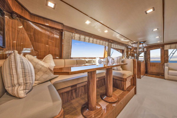 Viking-80 Convertible 2018-HUMDINGER Cape Cod-Massachusetts-United States-Dinette-1641480