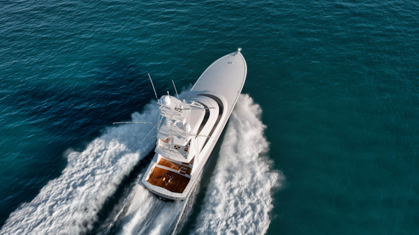 Viking-80 Convertible 2018-HUMDINGER Cape Cod-Massachusetts-United States-Aerial Running View-1641533