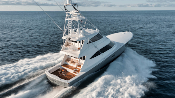 Viking-80 Convertible 2018-HUMDINGER Cape Cod-Massachusetts-United States-Starboard Aft Quarter Running-1641530