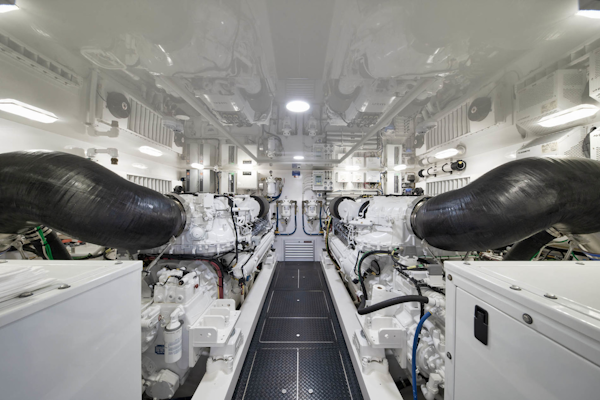 Viking-80 Convertible 2018-HUMDINGER Cape Cod-Massachusetts-United States-Engine Room-1641518